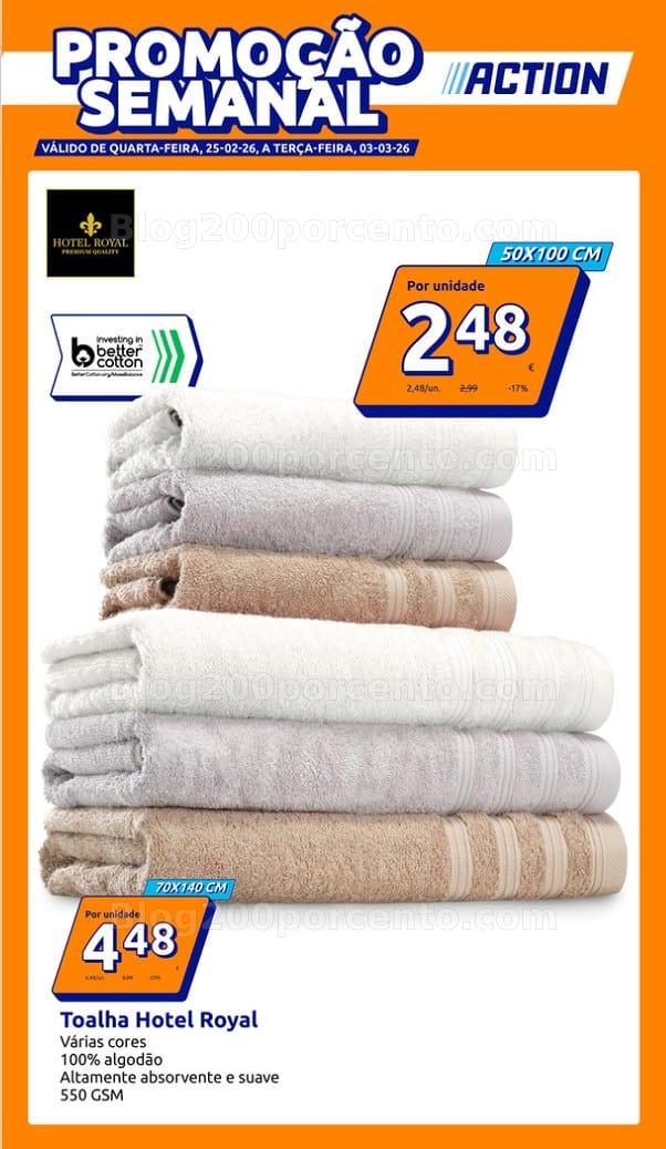 Antevisão Folheto ACTION Promoções de 25 fevereiro a 3 março